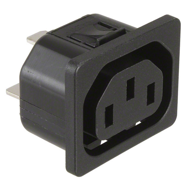 PWR ENT RCPT IEC320-2-2F PANEL
