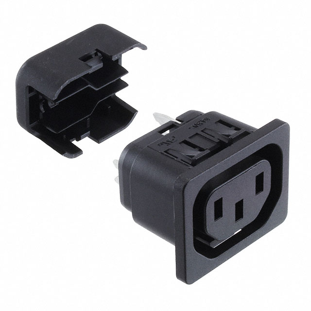 PWR ENT RCPT IEC320-2-2F PNL IDC