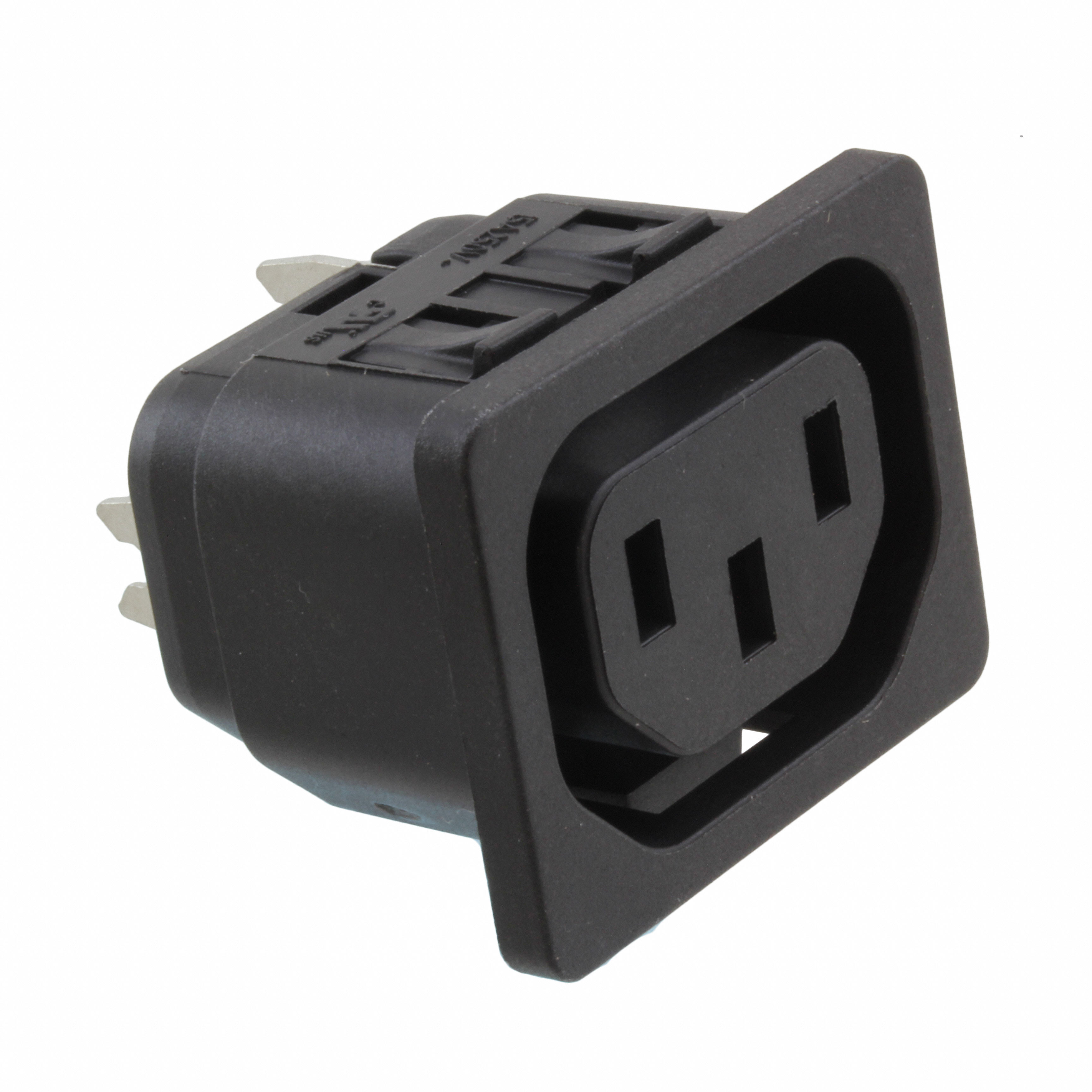 PWR ENT RCPT IEC320-2-2F PNL IDC