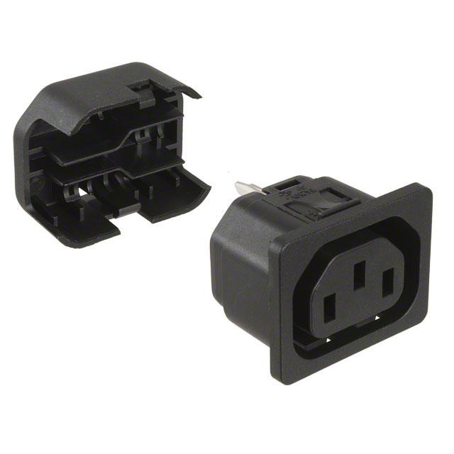 PWR ENT RCPT IEC320-2-2F PNL IDC