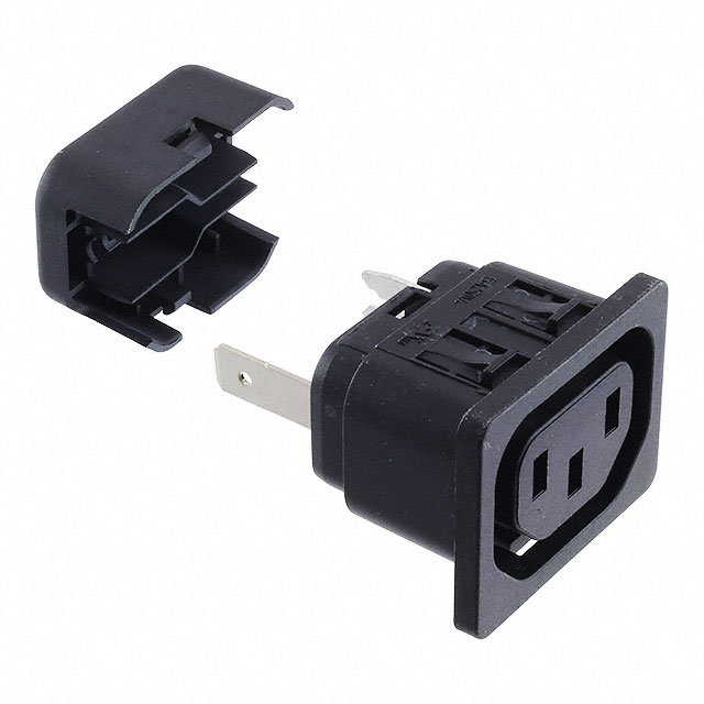 PWR ENT RCPT IEC320-2-2F PNL QC