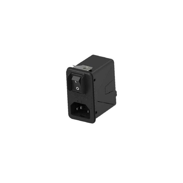 PWR ENT RCPT IEC320-C18 PANEL QC