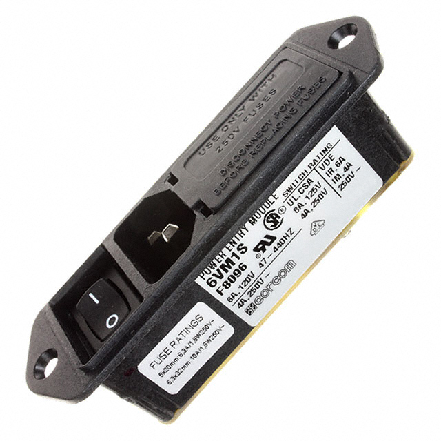 PWR ENT MOD RCPT IEC320-C14 PNL