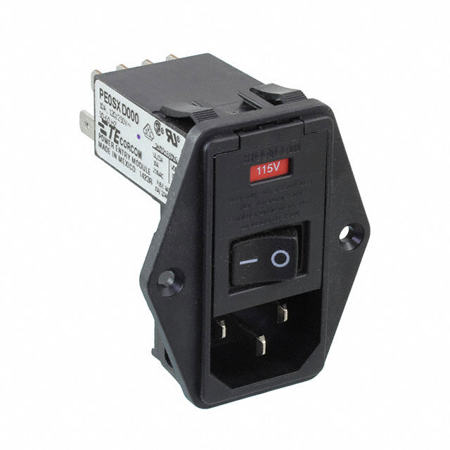 PWR ENT MOD RCPT IEC320-C14 PNL