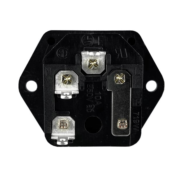 PWR ENT MOD RCPT IEC320-C14 PNL