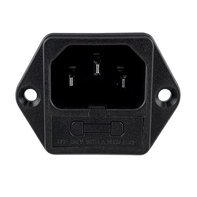PWR ENT MOD RCPT IEC320-C14 PNL