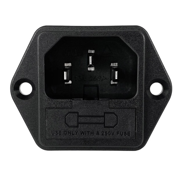 PWR ENT MOD RCPT IEC320-C14 PNL