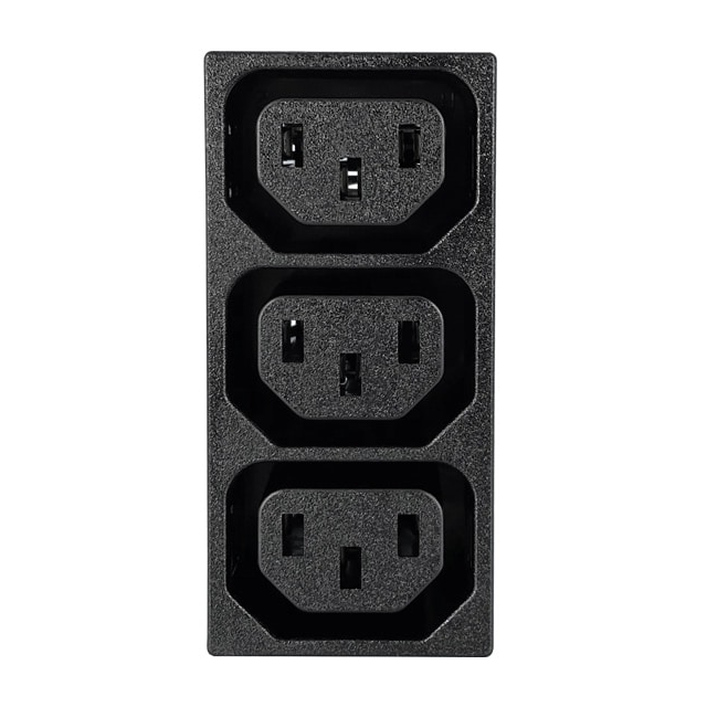 PWR ENT RCPT IEC320-2-2F PNL QC