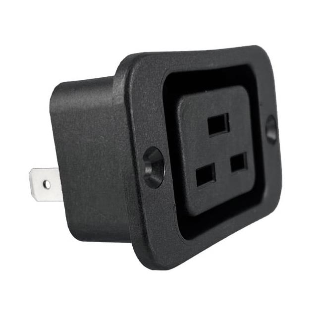 PWR ENT RCPT IEC320-2-2J PNL QC