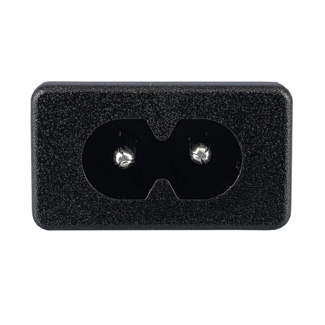 PWR ENT RCPT IEC320-C8 PNL SLDR