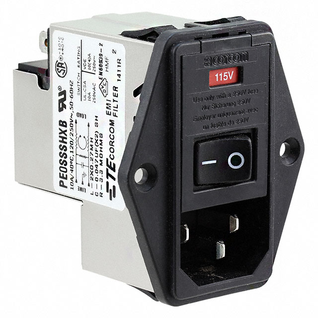 PWR ENT MOD RCPT IEC320-C14 PNL