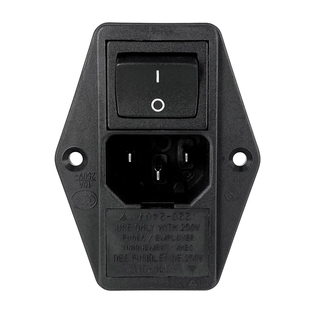 PWR ENT MOD RCPT IEC320-C14 PNL