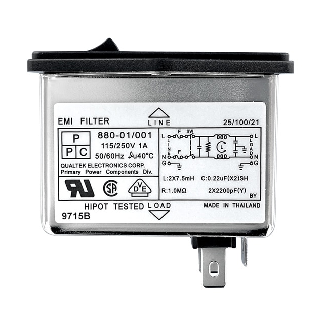 PWR ENT MOD RCPT IEC320-C14 PNL