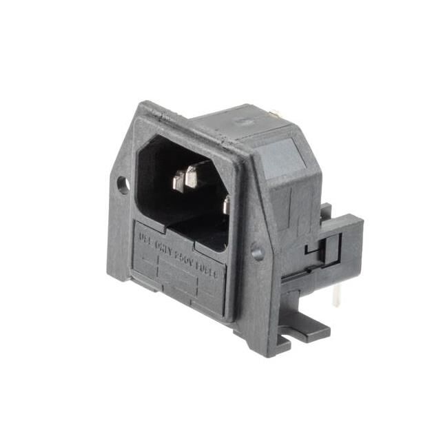 AC PEM C14 PANEL FLANGE THUR-HOL