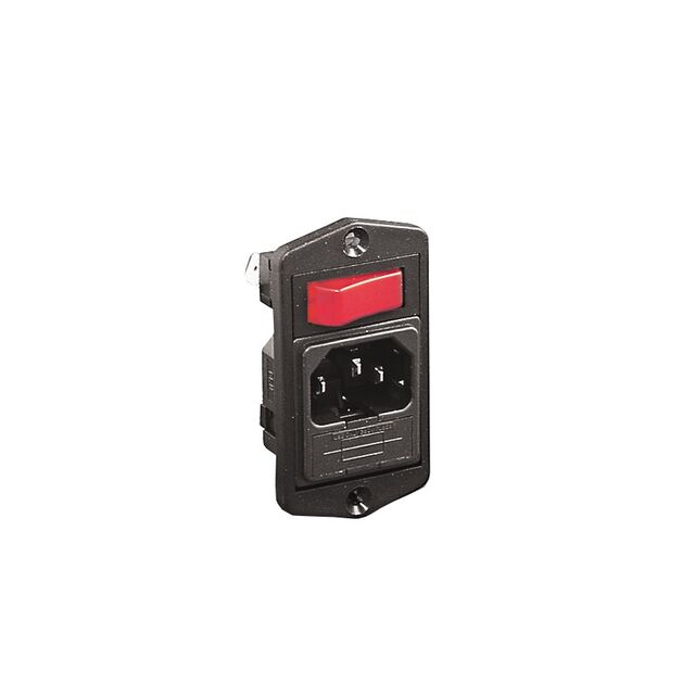PWR ENT MOD RCPT IEC320-C14 PNL