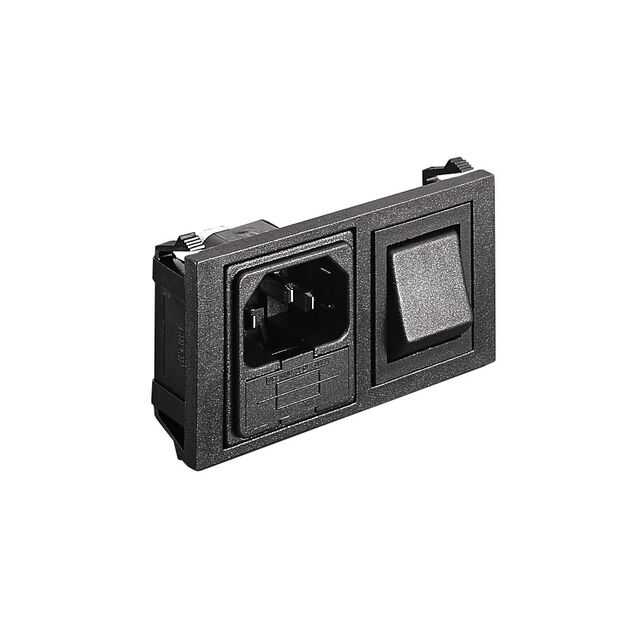 PWR ENT MOD RCPT IEC320-C14 PNL