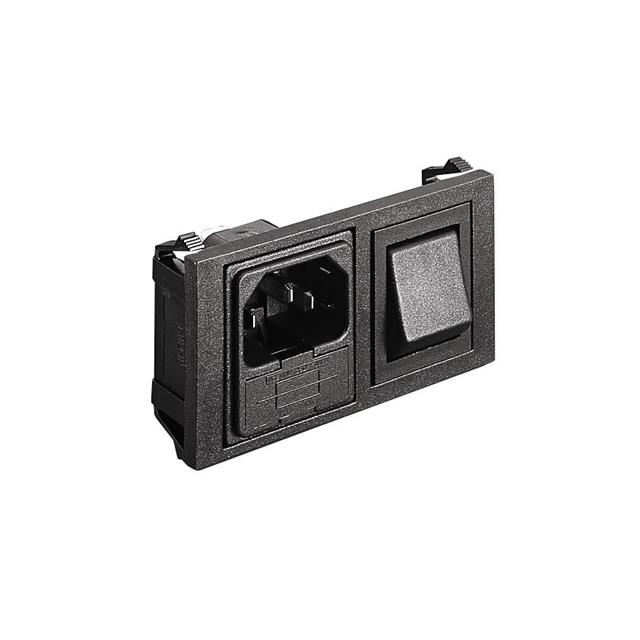 PWR ENT MOD RCPT IEC320-C14 PNL