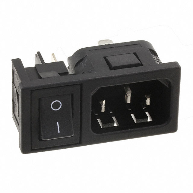 PWR ENT MOD RCPT IEC320-C14 PNL