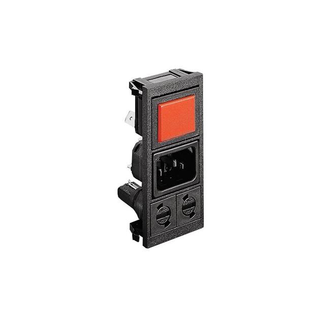 PWR ENT MOD RCPT IEC320-C14 PNL