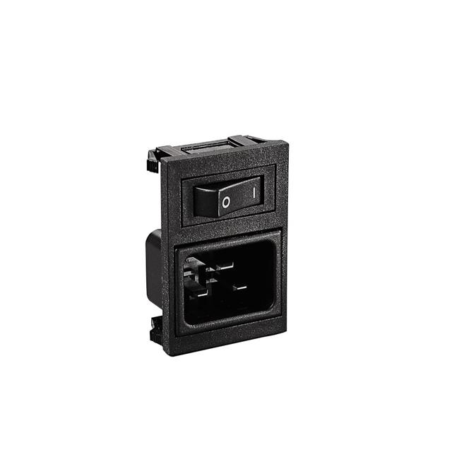 PWR ENT MOD RCPT IEC320-C20 PNL