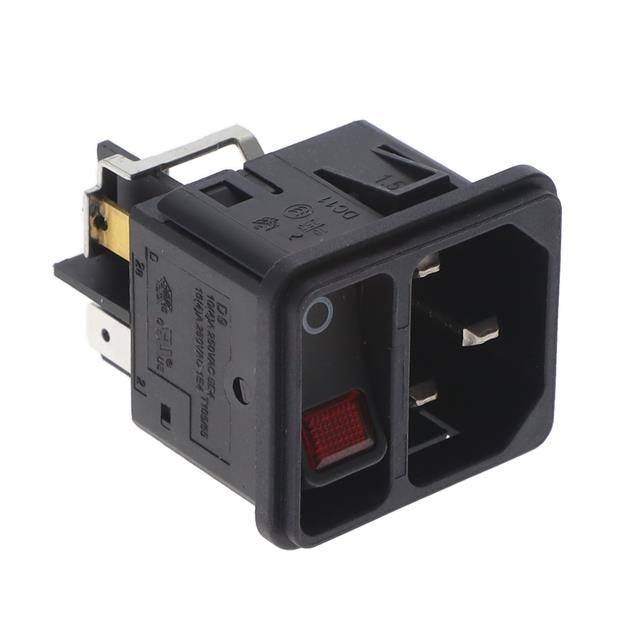 PWR ENT MOD RCPT IEC320-C14 PNL