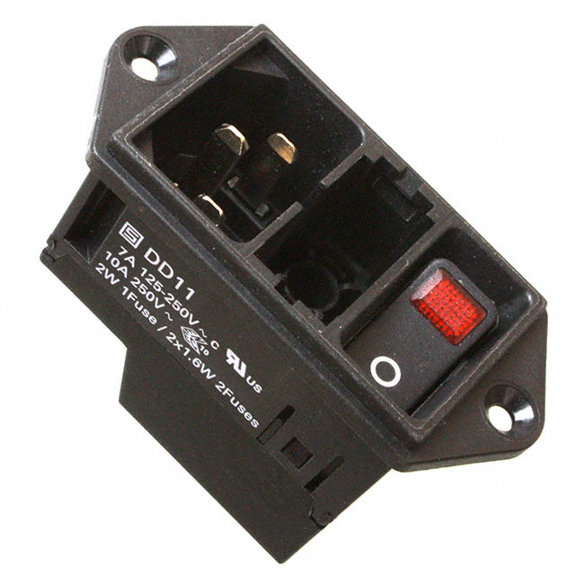 PWR ENT MOD RCPT IEC320-C14 PNL