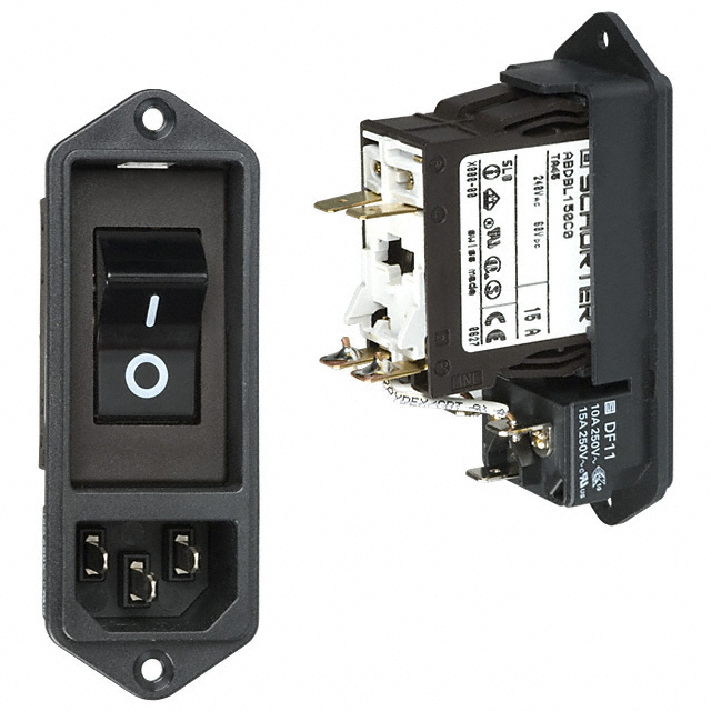 PWR ENT MOD RCPT IEC320-C14 PNL