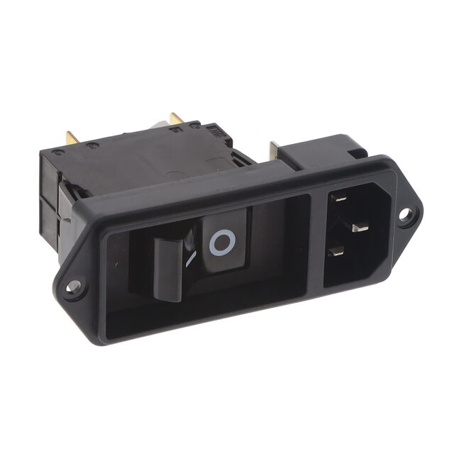 PWR ENT MOD RCPT IEC320-C14 PNL
