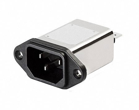 PWR ENT RCPT IEC320-C14 PANEL QC