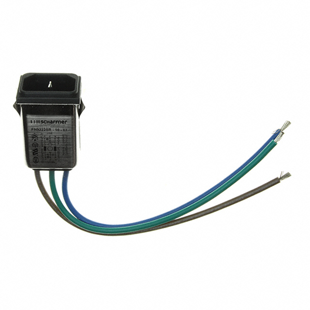 PWR ENT RCPT IEC320-C14 PNL WIRE