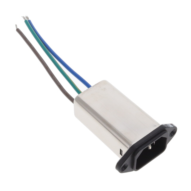 PWR ENT RCPT IEC320-C14 PNL WIRE