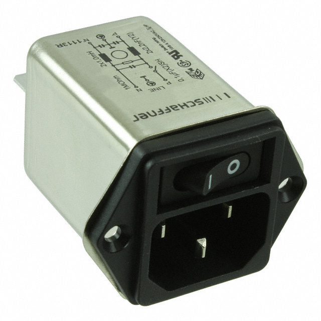 PWR ENT MOD RCPT IEC320-C14 PNL