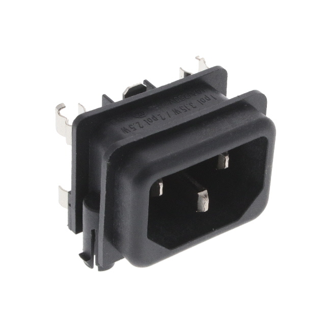PWR ENT MOD RCPT IEC320-C14 PNL