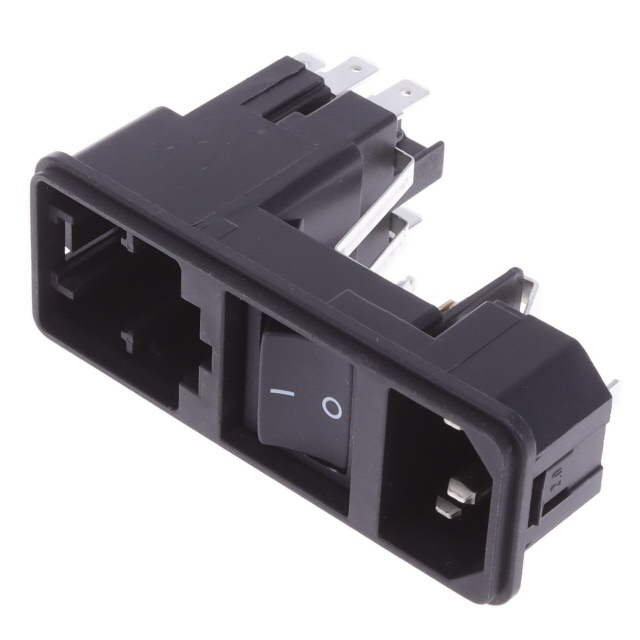 PWR ENT MOD RCPT IEC320-C14 PNL