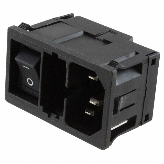 PWR ENT MOD RCPT IEC320-C14 PNL
