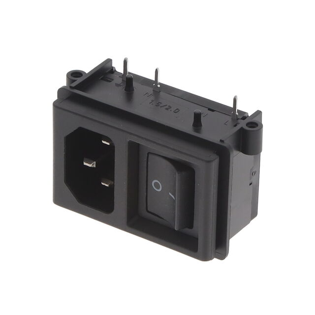 PWR ENT MOD RCPT IEC320-C14 PNL
