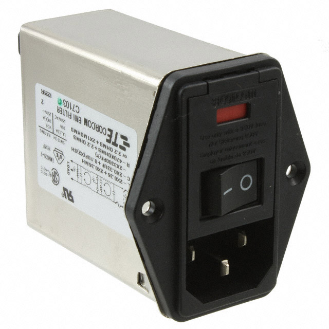 PWR ENT MOD RCPT IEC320-C14 PNL