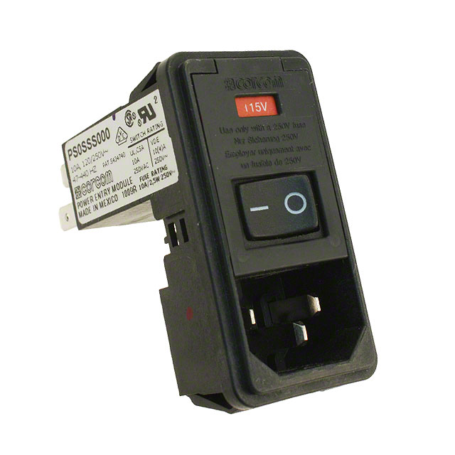 PWR ENT MOD RCPT IEC320-C14 PNL