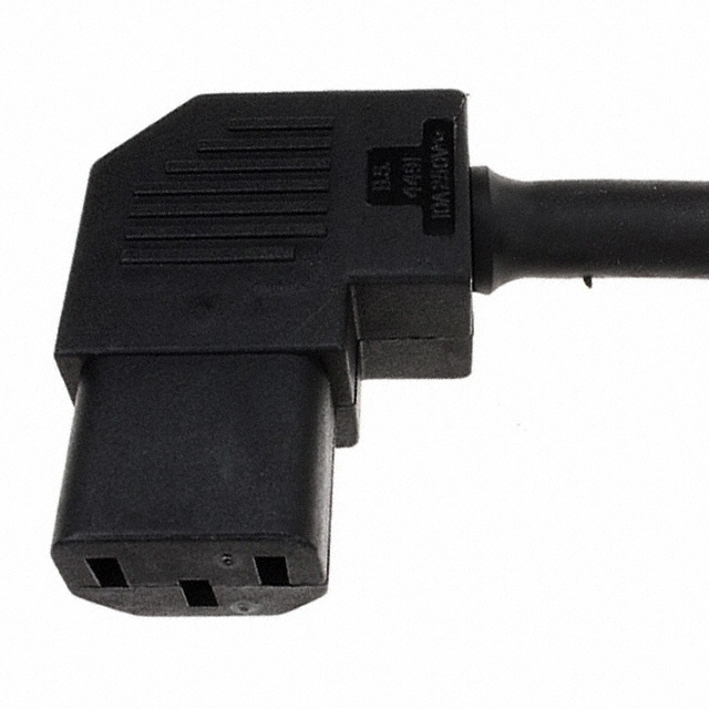 PWR ENT PLUG IEC320-C13 R/A SCRW