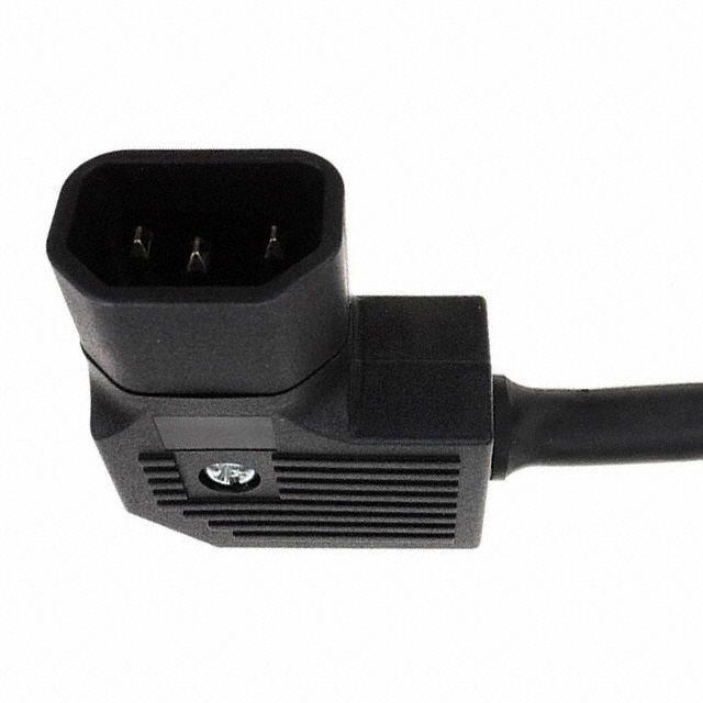 PWR ENT PLUG IEC320-2-2E R/A SCR