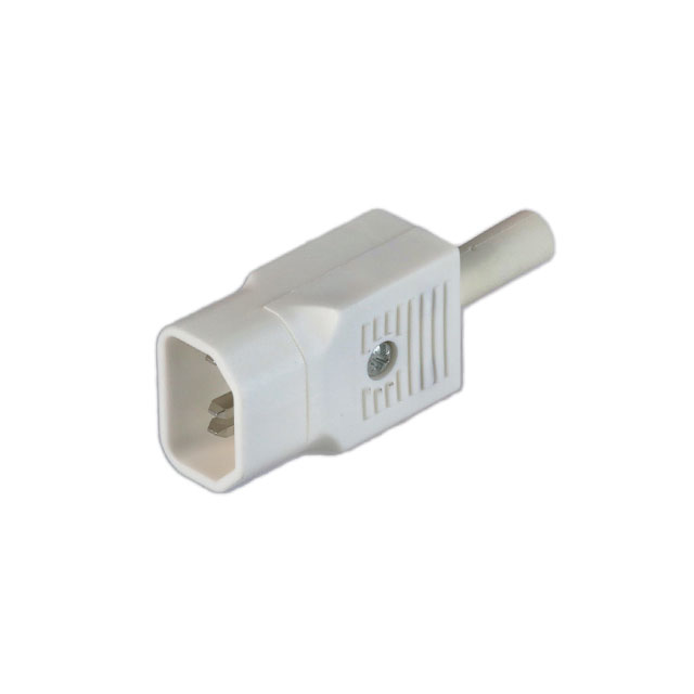 PWR ENT PLUG IEC320-2-2E STR SCR