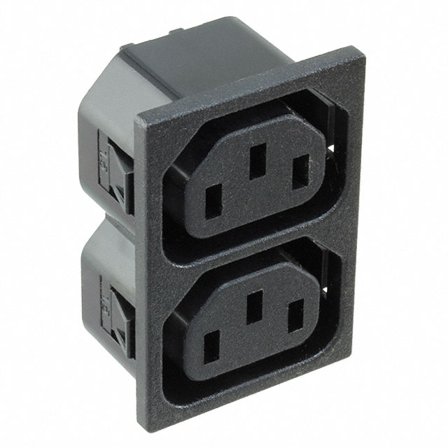 PWR ENT RCPT IEC320-2-2F PANEL