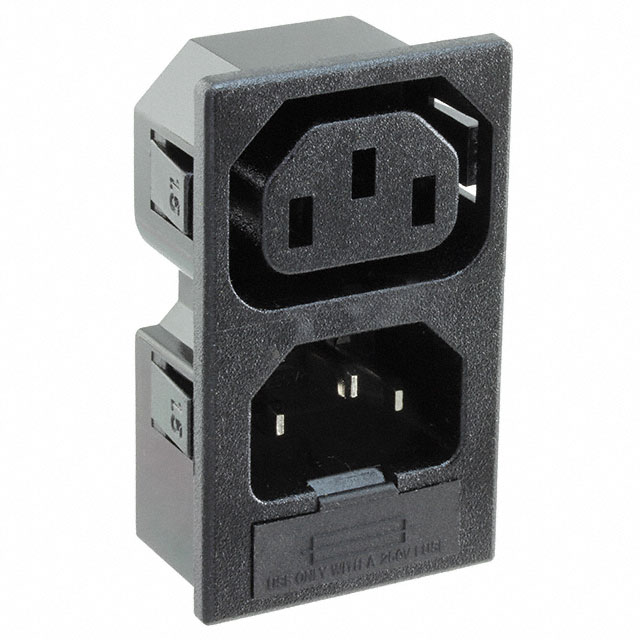 PWR ENT MOD IN/OUT IEC320-2-2F