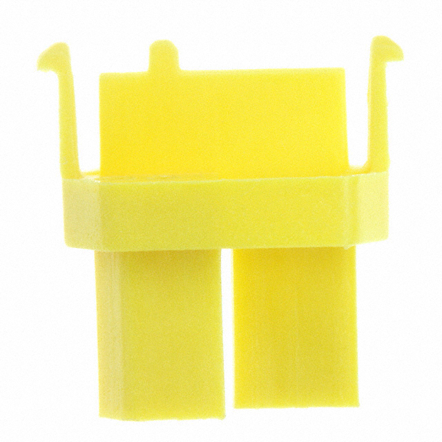 CONN CODING KEY FEMALE 3.3V YEL