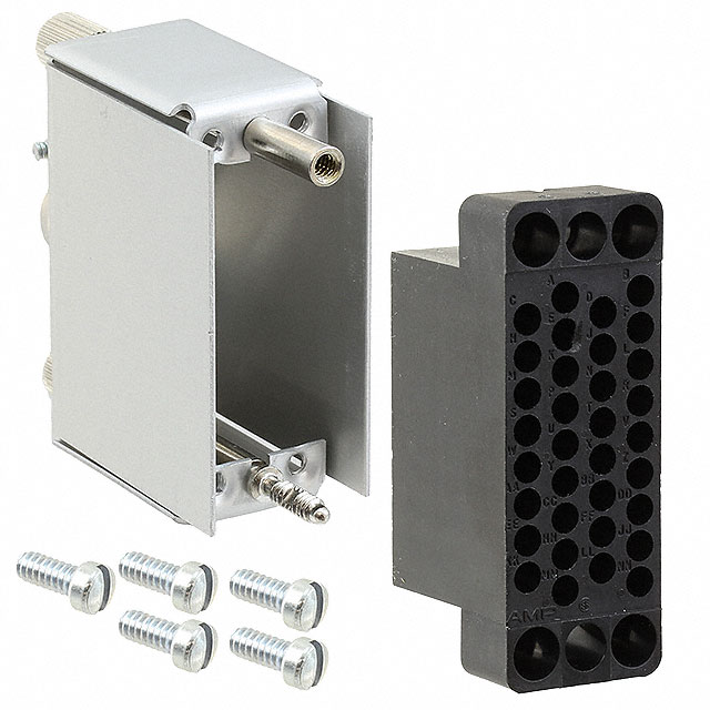 CONN 34POS BLACK IN-LINE