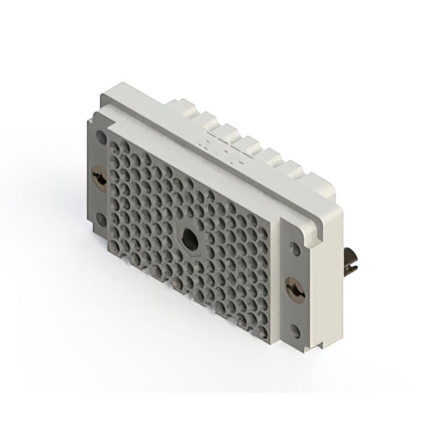 CONN HSG RACK & PANEL 120P GRY