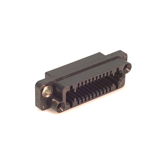 CONN RCPT HSG RACK & PNL 24P BLK