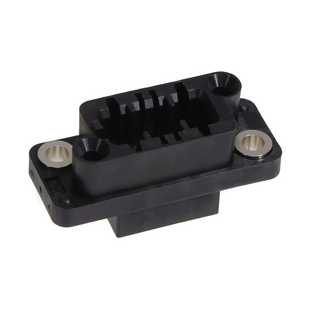 CONN RCPT HSG RACK & PNL 8P BLK
