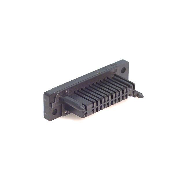 CONN PLUG HSG RACK & PNL 24P BLK