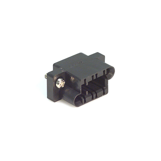 CONN RCPT HSG RACK & PNL 8P BLK